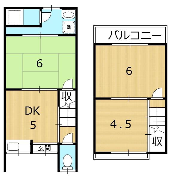 京都市中京区西ノ京馬代町の中古テラスハウス