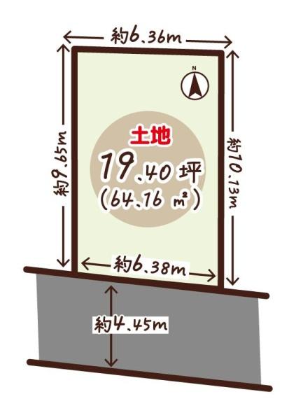 京都市中京区西ノ京南円町の土地