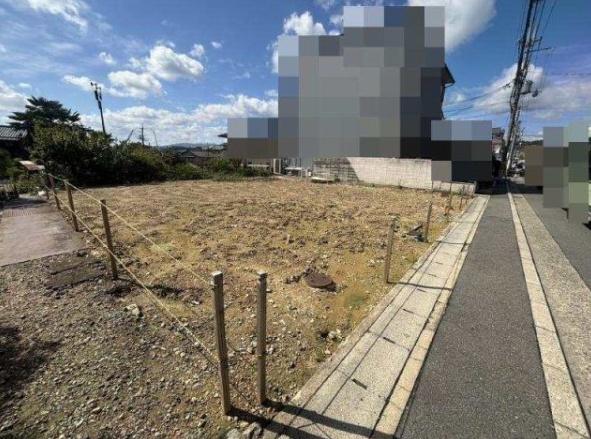 京都市右京区宇多野馬場町の土地