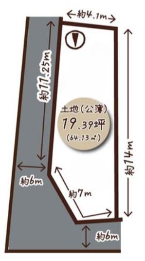 京都市右京区太秦一ノ井町の売土地
