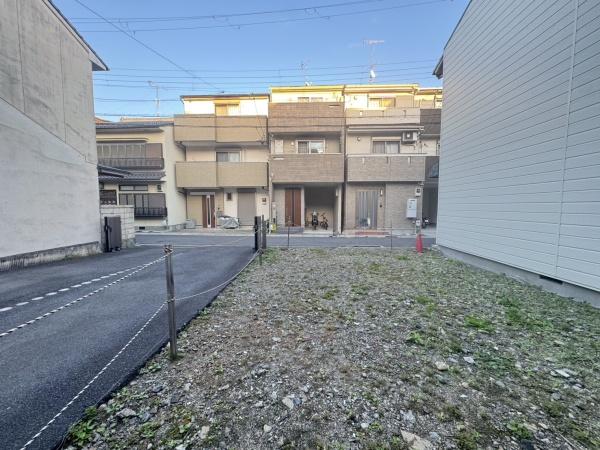 京都市中京区西ノ京内畑町の土地(現地土地写真)