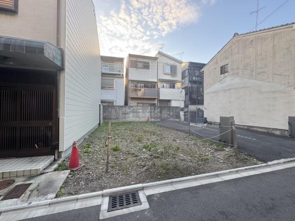 京都市中京区西ノ京内畑町の土地(現地土地写真)