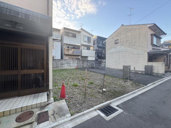 京都市中京区西ノ京内畑町の土地(現地土地写真)