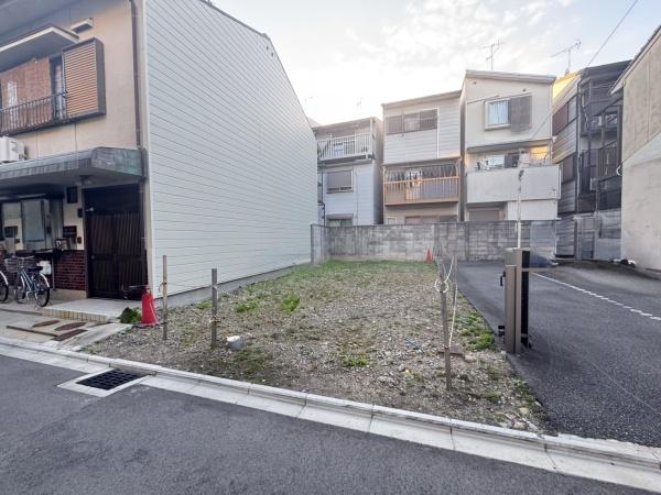 京都市中京区西ノ京内畑町の土地(現地土地写真)
