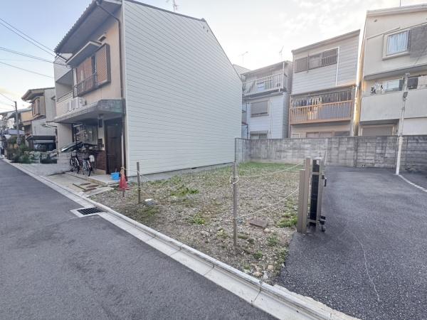 京都市中京区西ノ京内畑町の土地(現地土地写真)