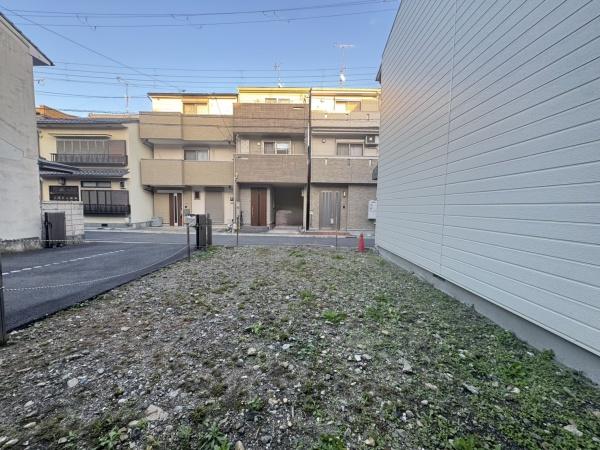 京都市中京区西ノ京内畑町の土地(現地土地写真)