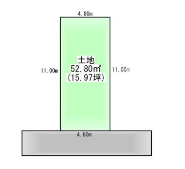 京都市山科区東野中井ノ上町の土地