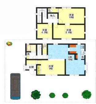 大津市比叡平３丁目の中古一戸建て