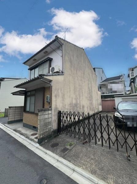 京都市中京区西ノ京内畑町の土地(現地土地写真)