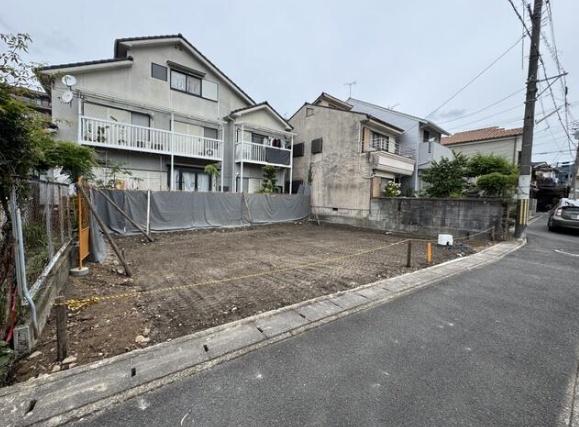 京都市山科区音羽沢町の土地(現地土地写真)