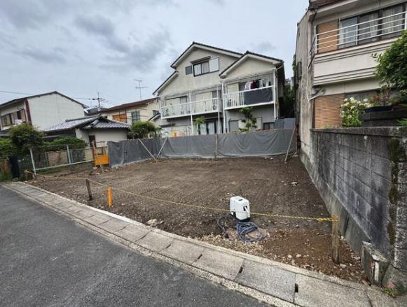 京都市山科区音羽沢町の土地(現地土地写真)