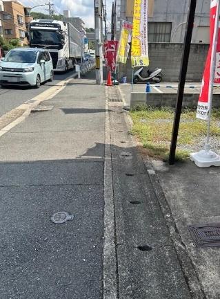 京都市伏見区桃山町泰長老の土地(現地土地写真)