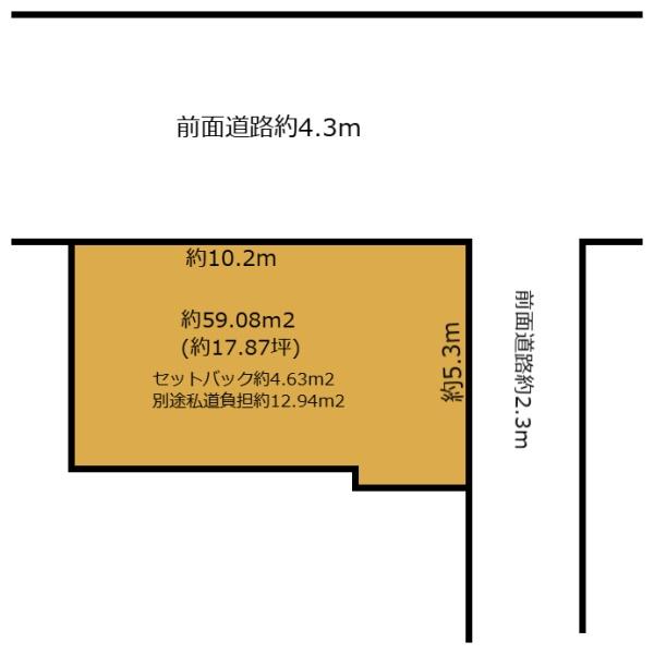 大津市松原町の売土地