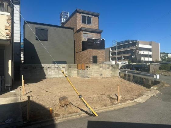京都市伏見区深草フチ町の土地(現地土地写真)