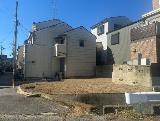 京都市伏見区深草フチ町の土地(現地土地写真)