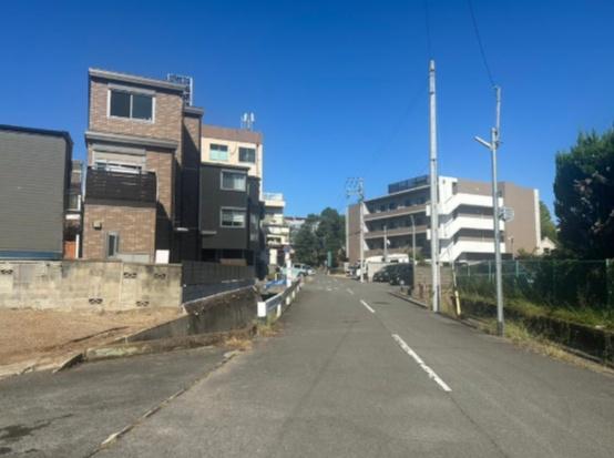 京都市伏見区深草フチ町の土地(前面道路含む現地写真)