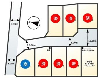 大津市大江6丁目の土地(間取り)