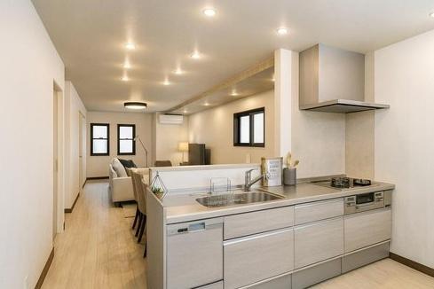 京都市西京区大枝東長町の新築一戸建(同仕様写真(キッチン))