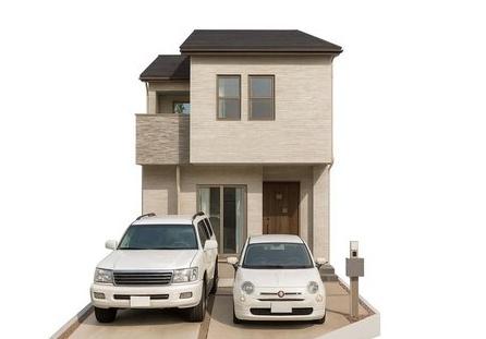 京都市西京区大枝東長町の新築一戸建(完成予想図)