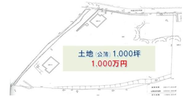 大津市北比良の土地(間取り)