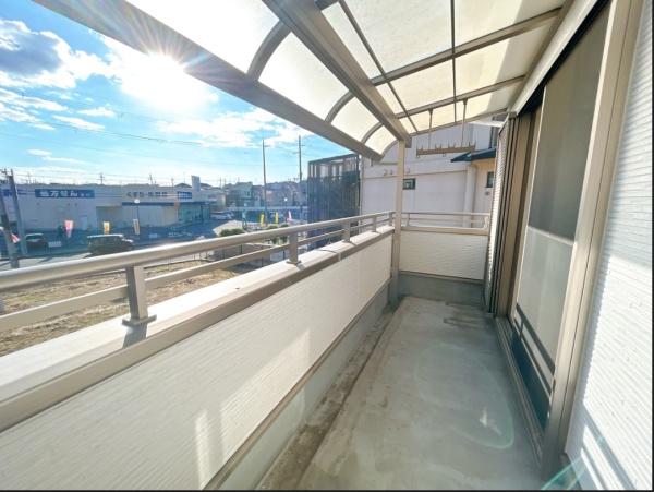 京都市伏見区日野田頬町の中古一戸建て(バルコニー)