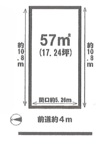 京都市右京区嵯峨野神ノ木町の売土地