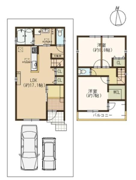 京都市西京区大原野上里鳥見町の新築一戸建