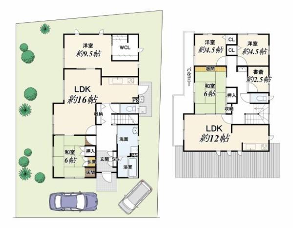 京都市西京区上桂宮ノ後町の中古一戸建て