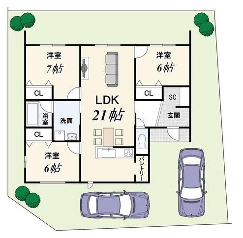 京都市西京区大枝北沓掛町６丁目の売土地