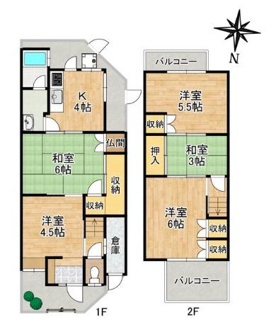 京都市伏見区津知橋町の中古一戸建て