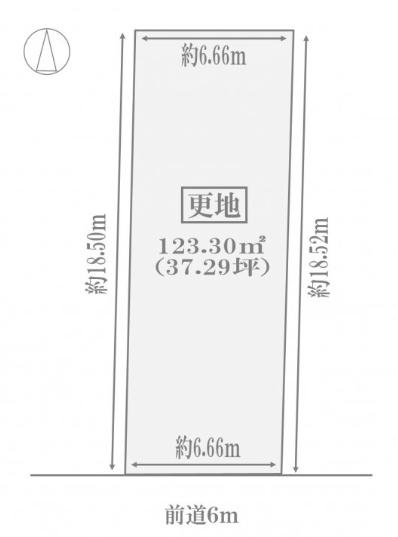 京都市西京区桂坤町の土地