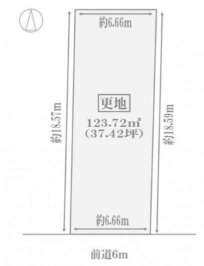 京都市西京区桂坤町の土地