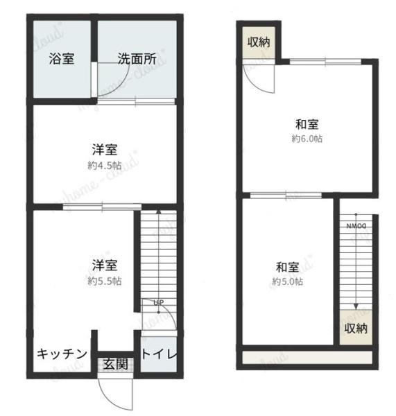 京都市山科区四ノ宮山田町の中古一戸建て