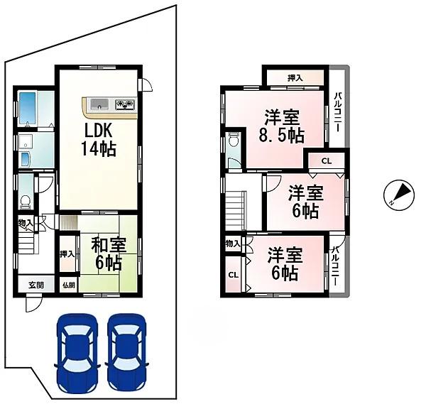 大津市比叡辻１丁目の中古一戸建て
