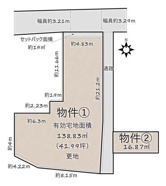 京都市西京区桂千代原町の土地