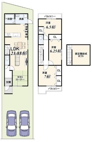 京都市西京区川島東代町の土地
