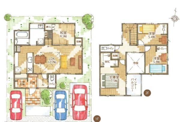 大津市大平１丁目の新築一戸建