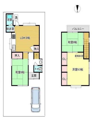 京都市伏見区深草大亀谷西寺町の中古一戸建て