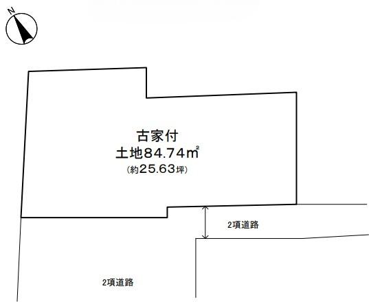 大津市逢坂２丁目の土地