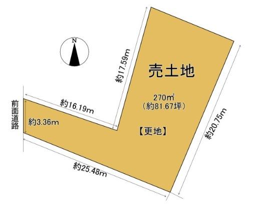 大津市二本松の土地