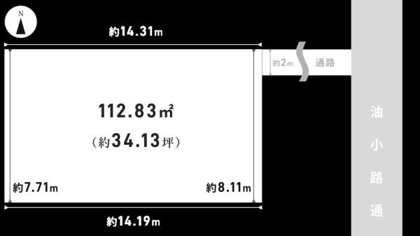 京都市下京区油小路通五条上る上金仏町の売土地