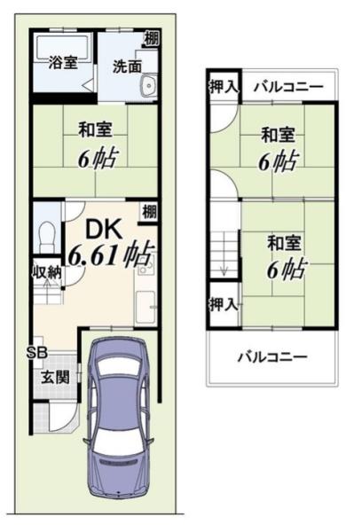 京都市右京区嵯峨野秋街道町の中古一戸建て