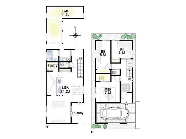 京都市西京区御陵溝浦町の土地