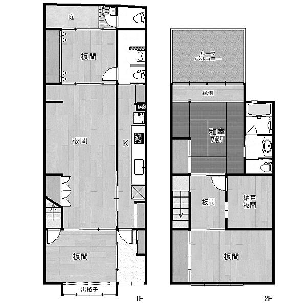 京都市下京区朱雀分木町の中古一戸建て