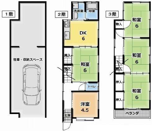 京都市伏見区深草町通町の中古一戸建