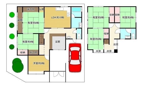 京都市西京区川島三重町の中古一戸建