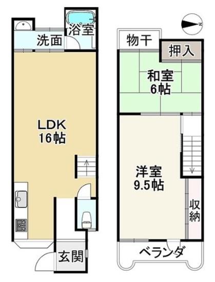 京都市南区唐橋南琵琶町の中古一戸建