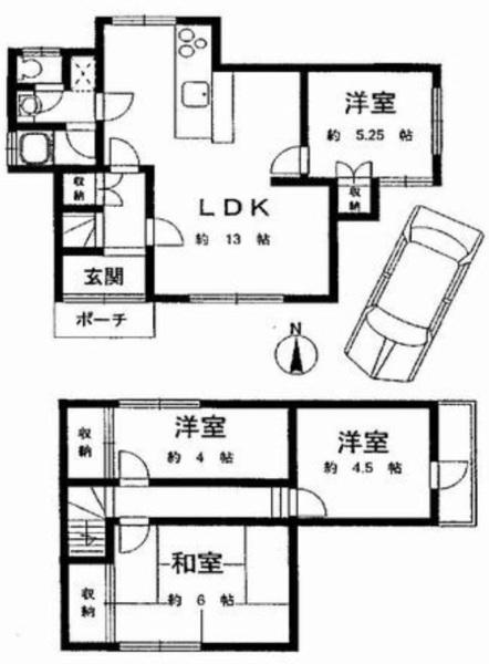 京都市西京区大原野上里南ノ町の中古一戸建て