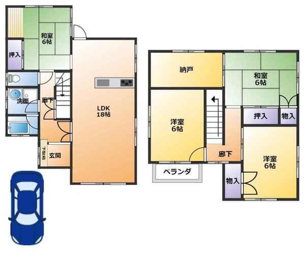 亀岡市畑野町広野権現の中古一戸建て