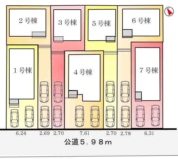 刈谷市松栄町２１－１期　6号棟